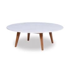 As an alternative, add a drop or two of mild dishwashing liquid to the damp sponge, wipe the marble. Copenhagen Italian Carrara Marble Solid Oak Round Coffee Table