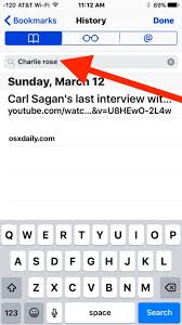 How do i view my youtube history? How To Search Safari Browser History On Iphone Ipad Osxdaily