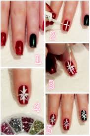 Easy Diy Christmas Nail Art Ideas Tutorials Diy Nail Designs Nail Art Designs Diy Simple Nail Designs