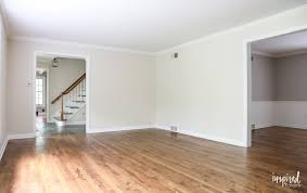 This picture is of both agreeable gray and revere pewter. Painting My Living Room