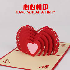 Creative rubber stamping techniques, greeting card magic with rubber stamps and making greeting cards with rubber stamps (over 75,000 sold!). Usd 6 87 Valentine S Day Gift Creative Greeting Card Handmade Three Dimensional Paper Carving Lover Couple Wedding Gift Love Card Heart Shape Wholesale From China Online Shopping Buy Asian Products Online From