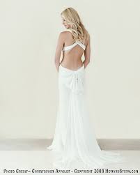 Beth Stern S Beautiful Wedding Dress Notice The Bow On The Back Dresses Beautiful Wedding Dresses Wedding Dresses