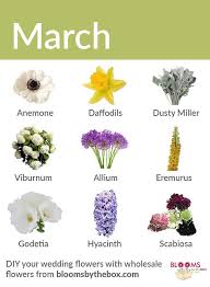 9 Flowers To Look Forward To In March Blooms By The Box Early Spring Wedding March Wedding Flowers Spring Wedding Flowers