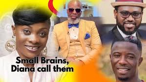 Abeiku Santana,Kwaku Manu & Kumchacha have small brain-Diana Asamoah lashes  them
