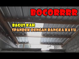 Atap garasi spandek + kalsibot / atap spandek merupakan atap berupa lembaran tipis ringan. Bagus Kah Kombinasi Spandek Atau Galvalum Dengan Rangka Kayu Kaso Untuk Atap Rumah Youtube