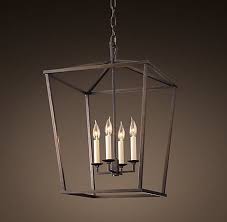 19th C English Openwork Lantern Restoration Hardware Lighting Foyer Pendant Lighting Lantern Chandelier
