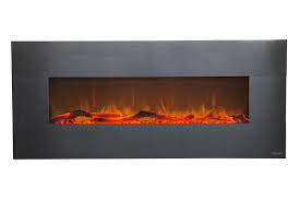 The modern wall mount electric fireplaces are elegant interior design pieces. Touchstone 80026 Onyx Stainless Wall Mounted 50 Inch Electric Fireplace Touchstone Home Products Inc