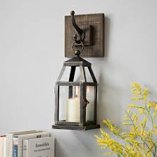 Hanging Lantern Metal Sconce Kirklands Hanging Lanterns Lantern Decor Living Sconces