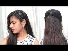 Messy low bun for long lace dress. Party Hairstyles Indian Wedding Hairstyles Youtube