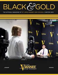 Black and Gold 2019 with Annual Report 2018-2019 by St. John Vianney High  School
