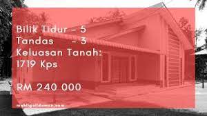 Maybe you would like to learn more about one of these? Rumah Banglo 5 Bilik Tidur 3 Bilik Air Berkeluasan 1719 Kaki Persegi Youtube