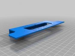 Danke ikea bohrschablone aa 376910 1 uwebwerner weisse kuche. A Bracket For Ikea Lansa Handle To Rack Hack 3d Models Stlfinder