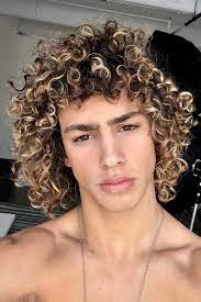 This article provides lots of helpful curly hair advice, starting with general styling tips, moving on to hair care pointers, and finishing with some haircut options. Dyed Tips Curly Hair Men Novocom Top