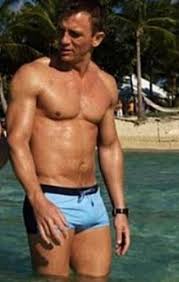 Another Shot Of The Blue Trunks Happy Valentines Splashtablet Shower Ipad Case Rp Daniel Craig James Bond Daniel Craig Come Undone