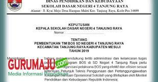 Tim bos pusat hingga pelaksana bos ada dalam bab ini. Contoh Sk Tim Bos Reguler 2019 2020 Untuk Sd Smp Sma Smk Guru Maju
