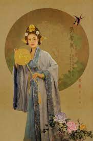 唐装习作 人像 维兰德 大力水手 唐代服饰 大力水手wetland 图虫摄影网 costumes clothes painting