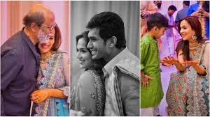 Before Wedding Soundarya Shares Adorable Pictures With Rajinikanth Vishagan And Son Ved Krishna Movies News South superstar rajinikanth's daughter, soundarya rajinikanth found love for the second time after her first marriage went kaput.
