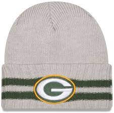 New Era Green Bay Packers Nfl 2 Striped Cuff Cuffed Knit Hat Shopstyle Knitted Hats New Era New Era Logo