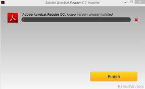 Download free adobe acrobat reader dc software for your windows, mac os and android devices to view, print, and comment on pdf documents. Fix Adobe Acrobat Reader Dc Newer Version Already Installed Error 1722 Solved Repair Windows