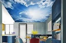 3D Sky White Clouds ZHU523 Ceiling Wall Paper Wall Print Decal Wall Deco  Amy | eBay