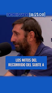 🚇 El #SubteA está lleno de mitos y los repasamos en #DerribandoMitos con  Fernando Álvarez de Celis
