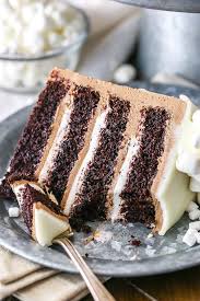 Place chocolate into a bowl and pour over the hot smash it with a rolling pin, pour the pieces into the ganache and stir well. Hot Chocolate Cake Desserts Best Ever Chocolate Cake Yummy Cakes