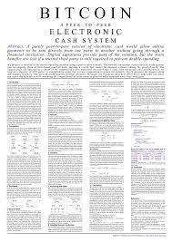 Free High Quality Bitcoin Whitepaper Poster 7bitcoins Bitcoin Cryptocurrency News Whitepaper