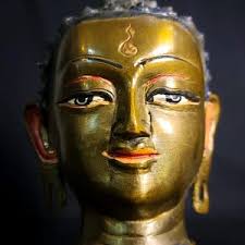 Spiritual Figurine, Brass Buddha Bust Statue for Home Decoration, Brass  Art, Meditation Buddha, Buddha Idol,decorative Figurine,buddhist God