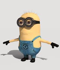 Minion By Halberd05 High Resolution 3d Model Of A Minion From Despicable Me Movie The Scene Is Ready To Render In Both Ma 3d Model Character Minions 3d Model