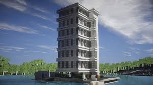 A Small Modern Office Building Minecraft City Buildings Minecraft Architecture Minecraft Modern