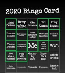 We did not find results for: 2020 Bingo Card 9gag