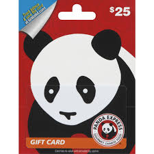 Giant foods gift card holders can check their balance easily. Panda Express Gift Card 25 Gift Cards Fishers Foods