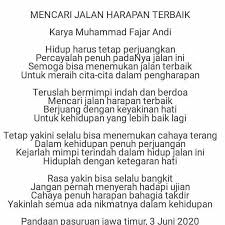 Pin Oleh Fajar Suharja Di Mencari Jalan Harapan Terbaik Baik Hati Doa Cari