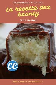 La Recette Simple Et Economique Des Bounty Faits Maison Recette Recette Recette Bounty Recette Gateau Simple
