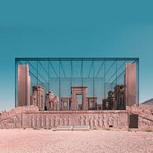 Modern Buildings Photomontaged Onto Iran S Ancient Palaces And Castles Contemporary Building Ancient Architecture Architecture
