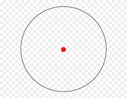 Discover and download free red dot png images on pngitem. Bushnell Tac Optics Big Dot 1x37mm 3 Moa Reticle Red Circle Clipart 979907 Pikpng