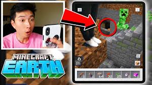 Kicks off in select locations on ios in the next two weeks. First Minecraft Earth Gameplay Footage Reaction W Rageelixir Youtube