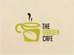 Gardening designs with arbors and pergolas. The Garden Cafe By Gadiz Coffee Logodesign Cafe Logo Cafe Logo Design Logo Design