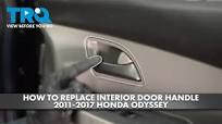 How to Replace Interior Door Handle 2011-2017 Honda Odyssey