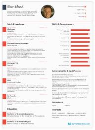 Elon Musk Resume Elon Musk Cv Infographic Resume One Page Resume