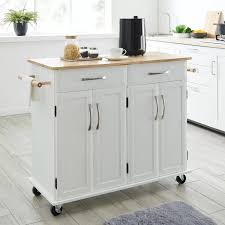 Pinkston Storage Kitchen Cart Kitchen Carts On Wheels Kitchen Cart Rolling Kitchen Island