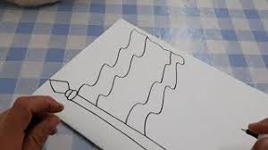 how to draw a flag كيفية رسم علم youtube