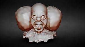 It Pennywise Bust By Paburoviii Bust Buy Pennywise Bust