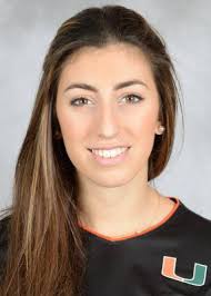 Greek sophomore transfer Olga Strantzali finishes her first Miami season  strong