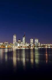 Perth City Night Western Australia Most Beautiful Cities Night City