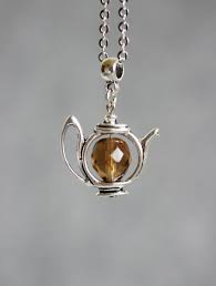 Brown Teapot Pendant Teapot Necklace Teapot Jewelry Por Natavelli Teapot Necklace Teapot Jewelry Pendant