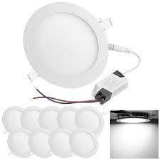 Delight 12w 10 Pack Recessed Smd Led Downlight Ceiling Light Led Recessed Lighting Led Ceiling Lights Ceiling Lights