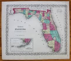 North America Xiv Florida Geographicus Rare Antique Maps