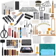 See more ideas about leather tooling, leather carving, leather working. Amazon Com Caydo 509 Pieces Leather Working Tool Set With An Instructions Punch Cutter Tools Letter And Number Stamp Set Stamping Set Tanned Leather For Beginner And Professional
