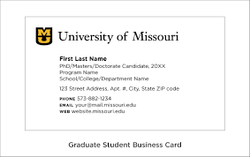 Read on to learn how to design memorable business cards as a student or recent grad. Student Business Card Guidelines Identity Standards